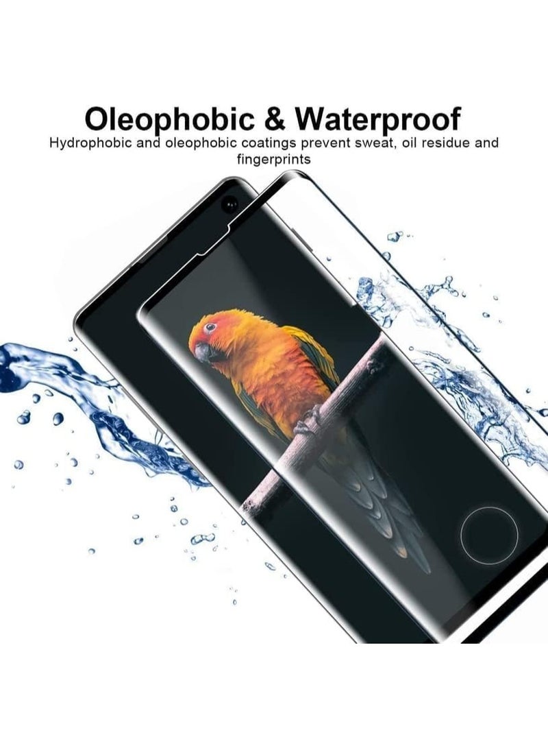 Muzz Fingerprint Unlocking Support, Glass Screen Protector for Honor X9c, Full Glue Tempered Glass Film, 9H Hardness, HD, Anti-Scratch, Anti-Shatter, (Honor X9c) - Image 4